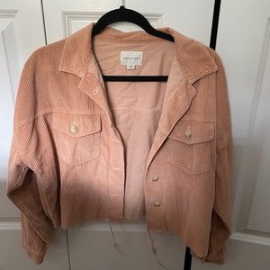 American Eagle Corduroy Cropped Jacket
